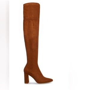 Steve Madden Ramona Chestnut Over the Knee Boots